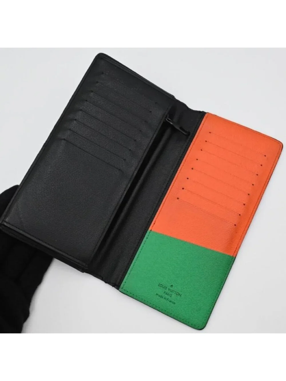 Louis Vuitton Monogram Lava Portefeuille Brazza NM Wallet